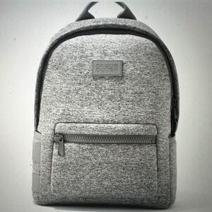 NWOT Dagne Dover Heather Grey Dakota Neoprene Backpack